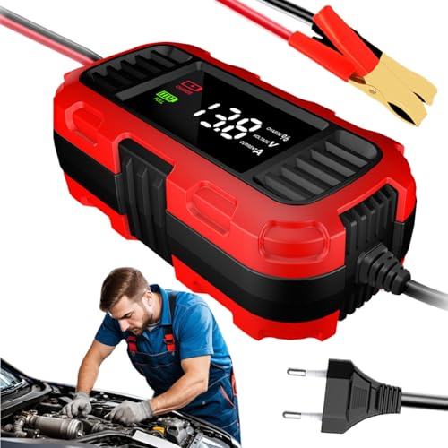 Caricabatterie Per Moto Display digitale di rilevamento batteria