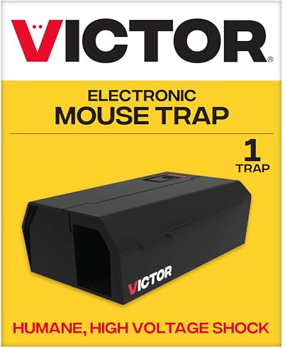 Victor M250B elektronisk mänsklig musfälla inomhus – ingen beröring, ingen se elektrisk musfälla