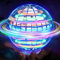 OKKIDY Hover Ball - Drone volant - Pour enfants - Boomerang avec lumières RVB rotatives à 360 ° - Cadeau pour enfants, garçons, filles, adultes, intérieur et extérieur