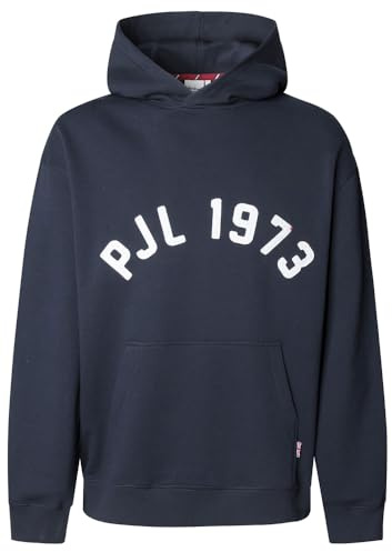 Pepe Jeans Maverick Hoodie Träningströja Blå (Dulwich Blue), S Herr, Blå (Dulwich Blue), S