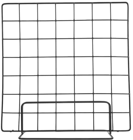 Amosfun 13x13'' Grid Panels, over Table Photo Display Gridwall with T-Base, Double Side Grid Panels for Clipping Photos, Memos, Art Works, Paper Crafts
