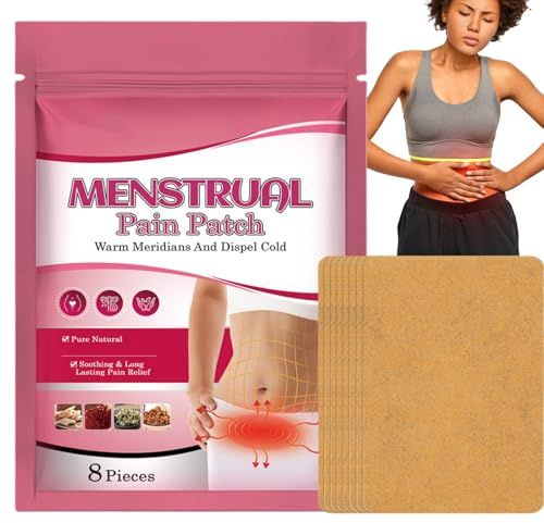 8pcs Heat Patch Menstrual Cramp Relief,Menstrual Relief Patches,Period Heat Patch,Relief Patches,Period Relief,Period Heat Pad,Heat Patches for Relief Period Cramps