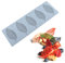 ZIRAN Foglie Forma Torta Stampo in Silicone Foglie Fondente Foglia Stampo per Caramelle per Pasta di Zucchero, Cioccolato, Fondente, Burro, Sapone
