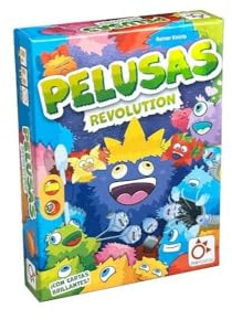 MERCURIO - PELUSAS REVOLUTION - Juego de Cartas para la Familia - Juego de Mesa con Nuevas Cartas y Mecánicas Emocionantes - 2-6 Jugadores - A partir de 8 años