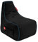 GAMEWAREZ Arctic Mage – Gaming-Sitzsack Indoor und Outdoor geeignet, mit Rückenlehne zum Zocken, praktische Seitentasche, robust und reißfest, Made in Germany, schwarz-blau