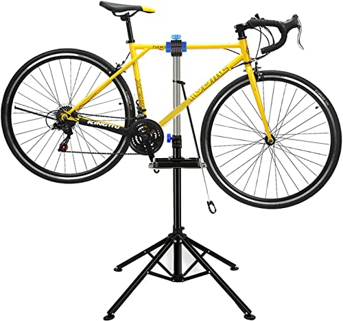 Denny International Ultrasport Bike Work Stand, Bike Repair Stand Maintenance Station Adjustable Folding, for Bike Maintenance & Repairs, 4 leg, Black Colour