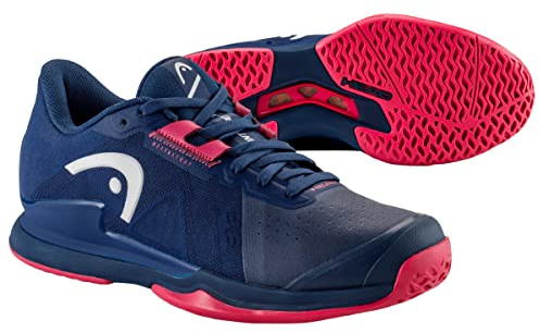 HEAD Women's Sprint Pro 3.5 Women Tennisschuh, dunkelblau/Azalea, 39