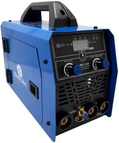 MIG 140 Inverter DC Welder 3in1 MMA ARC TIG Lift Gas GASLESS Welding KIT 140A