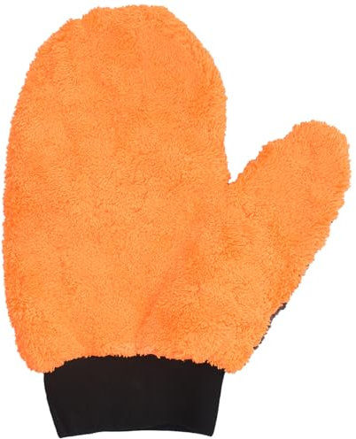 GZDAOXIA 1 guanto in microfibra, guanto per lavaggio auto, guanto di lavaggio in microfibra, guanto di pulizia auto, per pulire veicoli, consente un'asciugatura rapida.