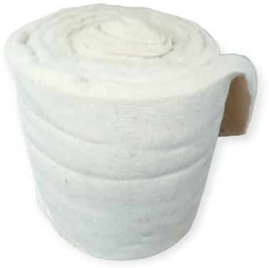 Truewool® 100% British Sheep Wool Loft Insulation Rolls - Natural, Breathable, Eco-Friendly Thermal Insulation for Homes and Vans - a Non-Toxic Sustainable Building Material. 400mmx75mmx8m