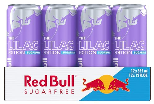 Red Bull Lilac Edition Sugar Free 355ml x12