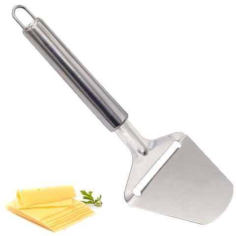 Käsehobel,1 PCS Käsehobel aus Edelstahl Käseschneider für präzise dünne Scheiben Käsemesser spülmaschinengeeignet Ideal für Parmesan und Tete de Moine Cheese Slicer