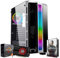 NONSOLOINFORMATICA Computer Gaming Assemblato con case striscia RGB AMD Ryzen 5-3500 16gb nvidia GT-1030 da 2GB 240gb ssd windows 10 pro preinstallato con licenza wifi incluso hdmi