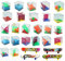 Harxin 24Pcs Geduldsspiele,4 Finger Skateboard,Mini Denkspiel Lernspielzeug,Geschicklichkeitsspiel für Kinder Erwachsene, Knobelspiel, Gastgeschenke,Stress Ablassen (Challenging Spielzeug)