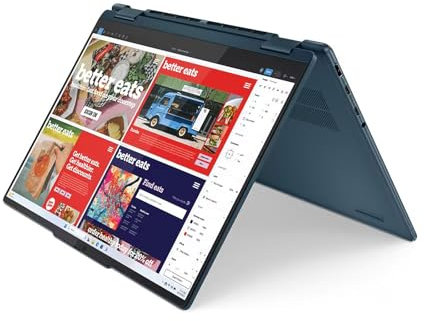 Lenovo Yoga 7 14IML9 14 2-in-1 OLED Laptop | Intel Ultra 7 155H up to 4.8GHz | 16GB LPDDR5x RAM | 512GB M.2 NVme PCIe SSD | 1920x1200 Dolby Vision DisplayHDR 500 Touchscreen