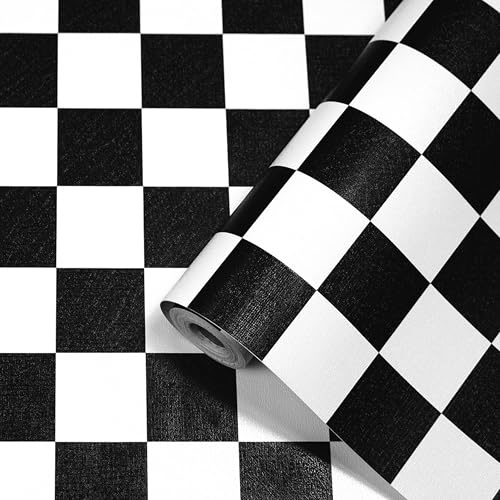 xupingjiti Papier Peint Autocollant - Film Autocollant pour Meubles - 44 x 300 cm - Moderne et Minimaliste géométrique à Rayures, Cuisine, Rebord de fenêtre, Armoire - Imperméable