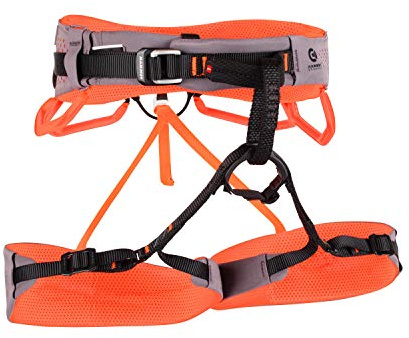 Mammut Comfort Fast Adjust Harness Women Shark/Safety Orange XS
