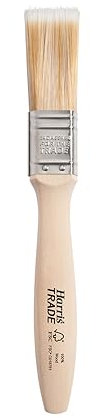 Harris Trade Fine Tip Emulsion & Gloss Paint Brush 1, Wood, Multicolor, L