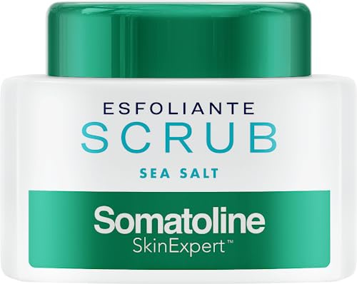 Somatoline SkinExpert, Scrub Sea Salt, Trattamento Corpo Esfoliante Rigenerante, con Sale Integrale 350gr