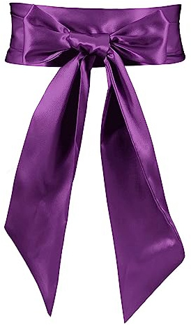 JasGood Damen Kleid Schärpe Brautgürtel Hochzeit Party Braut Satin Taillengürtel für Party besondere Anlässe 3,7'' breit, Eine Grösse passt allen