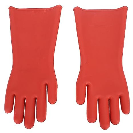 Klasse 00 Elektrische Isolierte Fäustling 12 -kV -Gummi -Isolierhandschuhe für die Reparatur von Elektrikern für Linienarbeiter vor Ort Arbeitern