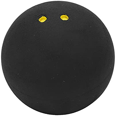 Double Yellow Dot Squash Ball, High Reliability Practical to Use Excellent Performance Rubber Squash Balls for Friends for Practice