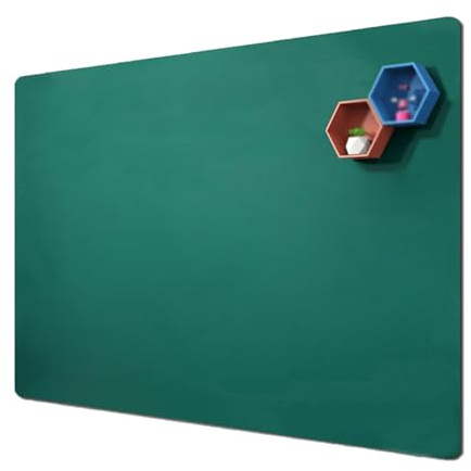 PFCDZDU Magnetic Whiteboard Contact Paper, Peel And Stick Dry Erase Chalkboard Wallpaper, Home School Office Removable Adhesive Wall Sticker Roll, Easy To Erase (Color : Green, Size : 47.2x78.6in(12