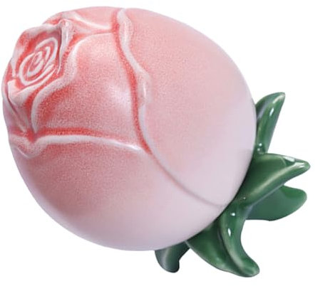 Garneck Aesthetic Ceramic Tea Canister Stylish Multi-Functional Container for Loose Tea Leaves Compact Storage for Kitchen Countertop and Office Use