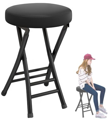 Tabouret de bar haut pour adultes, tabouret de guitare pliable pour cuisine, salle à manger, bar