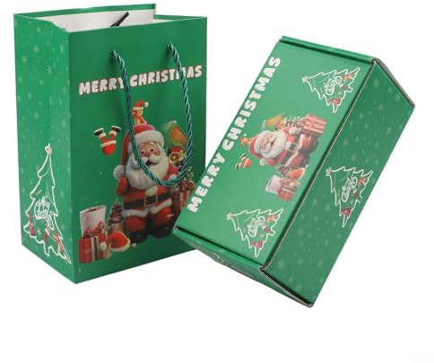 Faltbare Überraschungs-Explosionsbox für Geld und kleine Geschenke mit einzigartigem Faltdesign für Feiertagsfeiern und besondere Anlässe (6 grün)