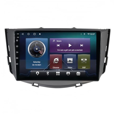 Système de Navigation Automobile Autoradio pour Lifan X60 avec GPS, système de Navigation et Lecteur DVD multimédia Android 8 cœurs