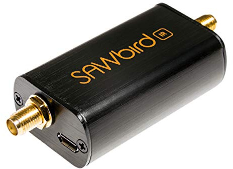 Nooelec SAWbird IR - Premium Dual Ultra-Low Noise Amplifier (LNA) & SAW Filter Module for Iridium and Inmarsat Applications. 1620MHz Center Frequency