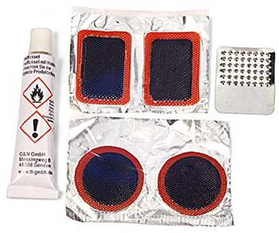 ka 6 TLG. Fahrradflick-Set Schlauch Reparatur Set Reifenreparatur Flickzeug Fahrrad