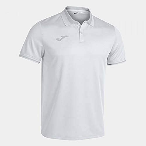 Joma Polo Manga Corta Championship Vi Training Blanco Gris, XL