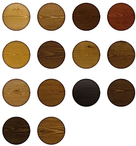 Littlefair's Wood Stain Water-Based - (14 Natural Colours) – Non-Toxic, Eco-Friendly & Quick Drying - Easy-to-Apply, Concentrated Formula for All Wood Types – 15ml Tester Kit