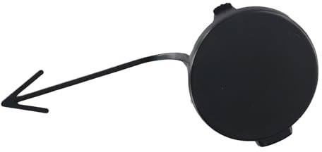 QXWRLD 1 Stück Abschleppösenabdeckung Frontstoßstange Abschlepphaken Ösenabdeckkappe 5C6807241 Autozubehör, for Jetta MK6 2011 bis 2014 Stoßstangen-Abschleppösenabdeckung