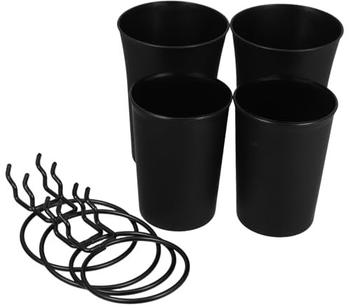 CANIGHT 4pièces Organisateurs De Panneau Perforé Bacs De Rangement Pour Vis Et Outils Supports Muraux Pour Établi Et Porte-clés Pour Garage Et Atelier