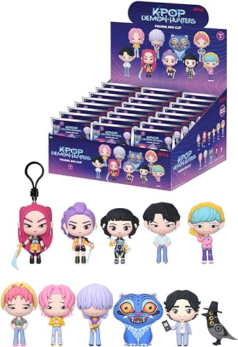 Monogram K-Pop Demon Hunters – serie 1, figurväskklämmor – blandade persienner väskor