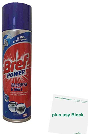 usy Sidol Bref Power Backofen und Grill Reiniger (500ml Sprühdose) Block