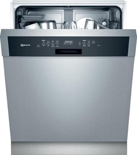NEFF S127EAS39E Unterbau-Geschirrspüler N70, 60 cm, Home Connect, Chef 70Degree, Open Dry, 8 Programme