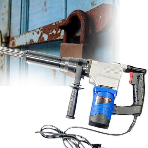 ZHIXUMM Escalador De Agujas EléCtrico, Escalador De Agujas NeumáTicas Escalador De Agujas con EmpuñAdura De Pistola De Grado Industrial 1100w,220V