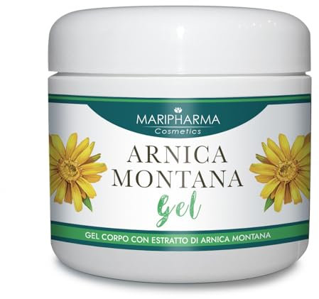 Arnica per Cavalli Uso Umano 500ml MARIPHARMA, Arnica Gel Forte per Massaggi, Crema Arnica Montana, Formula Naturale Concentrata ad Azione Intensa Made In Italy