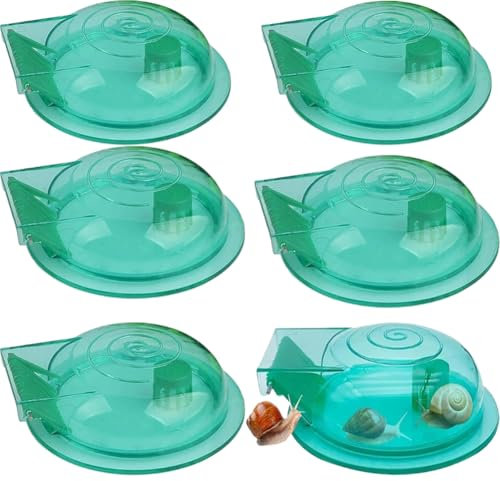 6St Schneckenfallen Fürs Aquarium,Aquarium Schnecken Entfernen Werkzeug,Schneckenschutz Schneckenfänger,Transparent Schneckenfalle Aquarium,Schnecke Reinigung Für Fischtank,Aquarienschnecke Entferner