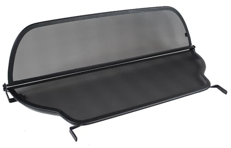 Aperta Filet Coupe-Vent Compatible avec Audi 80 8G7, B4 Noir Filet Anti-remous 100% sur Mesure OEM Qualité Windschott fabriqué aux Pays-Bas