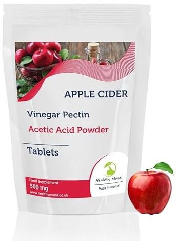 Apple Cider Vinegar 500mg Veg 60 Tablets Health Supplements Nutrition - Healthy Mood