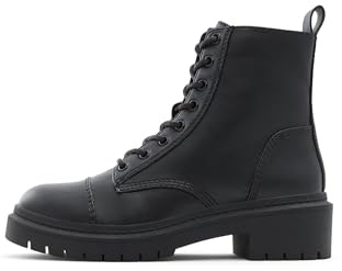 ALDO Women's Goer Combat Boot, Black, 5 UK