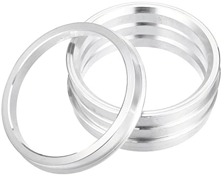 QUARKZMAN 4uds OD 76mm a ID 66,6mm Aluminio Aleación Coche Auto Cubo Centrado Anillo Anillos de Centrales
