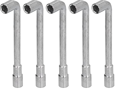 DriKou Llave de tubo en forma de L de 5 piezas, llave de tubo hexagonal para reparaciones de electricistas, reparaciones de emergencia en el hogar, reparaciones de tuberías,