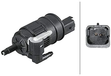 HELLA 8TW 006 848-141 Waschwasserpumpe, Scheibenreinigung - 12V - elektrisch