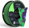 ERYONE Matte PLA 3D Drucker Filament 1.75mm, Dual Matte PLA Filament,Maßgenauigkeit +/- 0.03 mm, 1 kg 1 Spule,Matte Zweifarbig PLA, Grün Blau&Lila